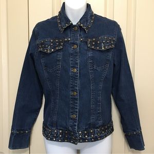 Studded Denim Jacket